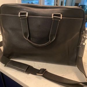 Coach soft sided briefcase